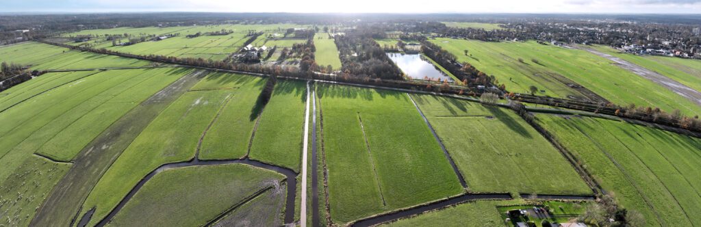 Panorama percelen tot aan Soest